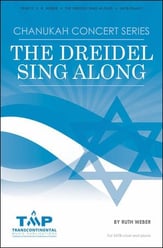 The Dreidel Sing-Along SATB choral sheet music cover